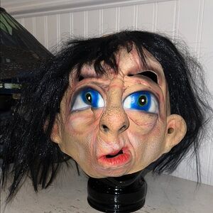 Y2K 1999 Paper Magic Group rubber monkey Halloween mask